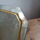 Old beveled mirror frame