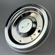 60s 70s ceiling lamp or wall lamp by Limburg Leuchten Germany glass chrome