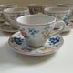 6 English cups Churchill Rosetta