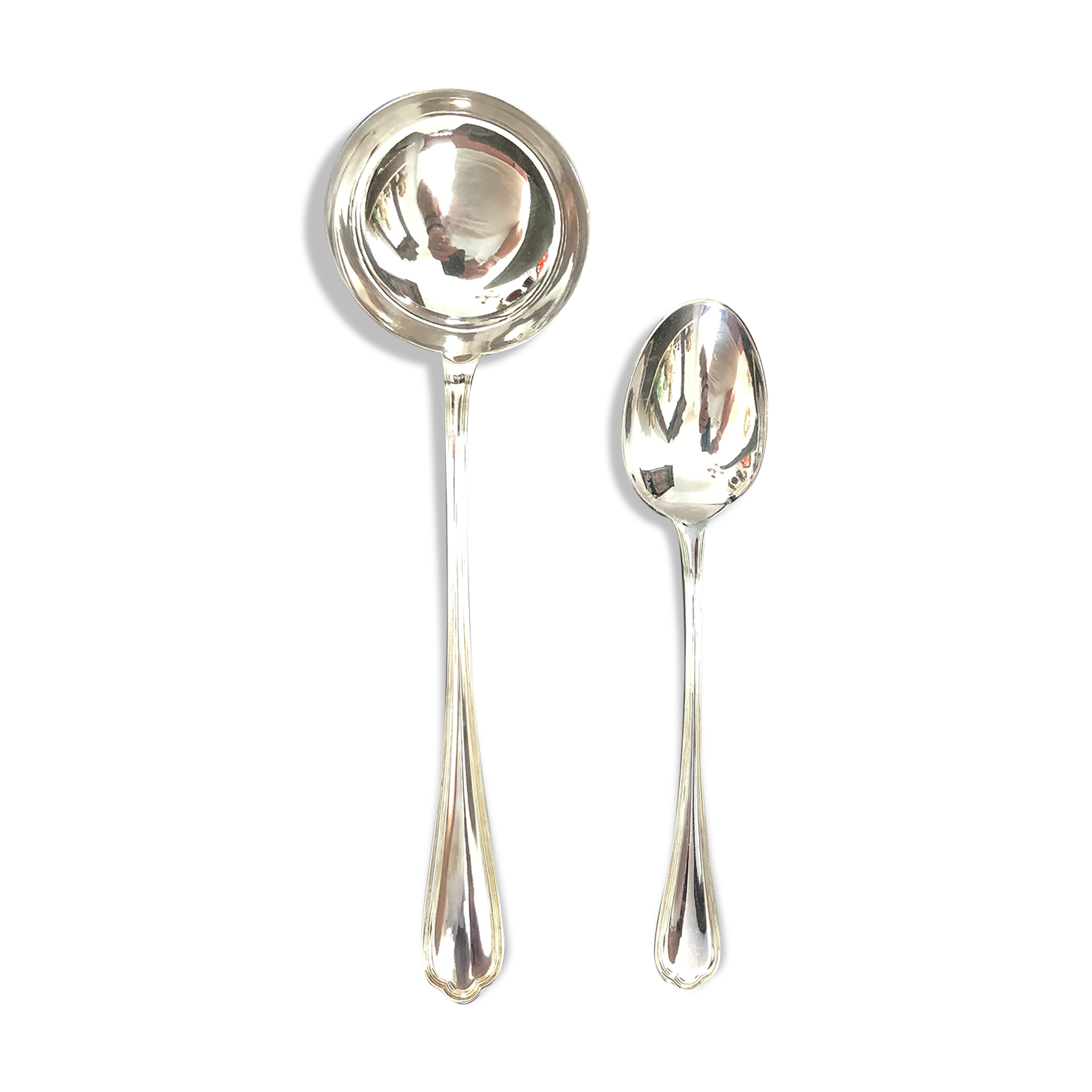 Housewife in silver metal Christofle 38 pieces