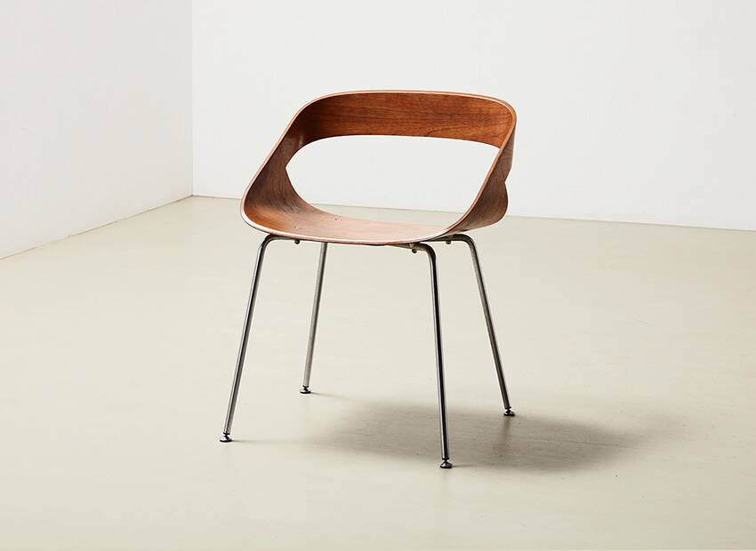 Rare Model 130 Side Chair by Geoffrey Harcourt for Artifort 1961