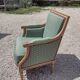 Bergère style Louis XVI verte