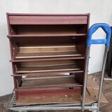 Furniture shoe cabinet vintage 1960