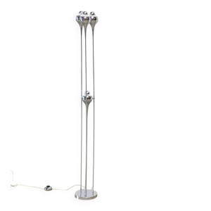 Lampadaire chromé attribué - angelo