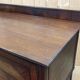 Commode anglaise en acajou des années 1950