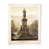Displays Friedrich Schiller "Monument in Vienna" 1899