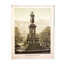 Affiche Friedrich Schiller "Monument à Vienne" 1899