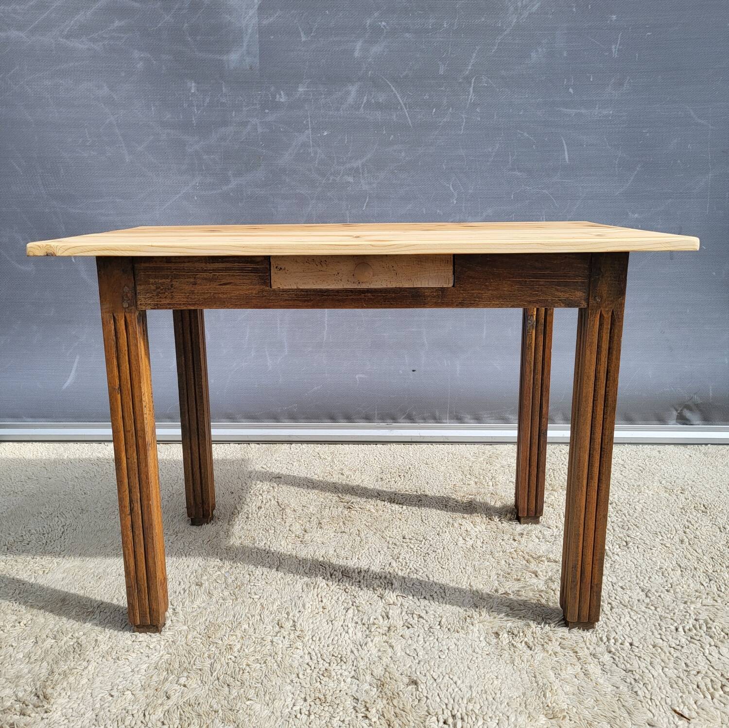 Table bureau Art Déco "Scout toujours"