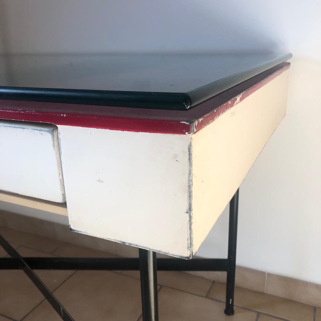 Vintage steel desk