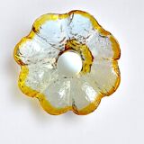 Murano glass pull down hanging light
