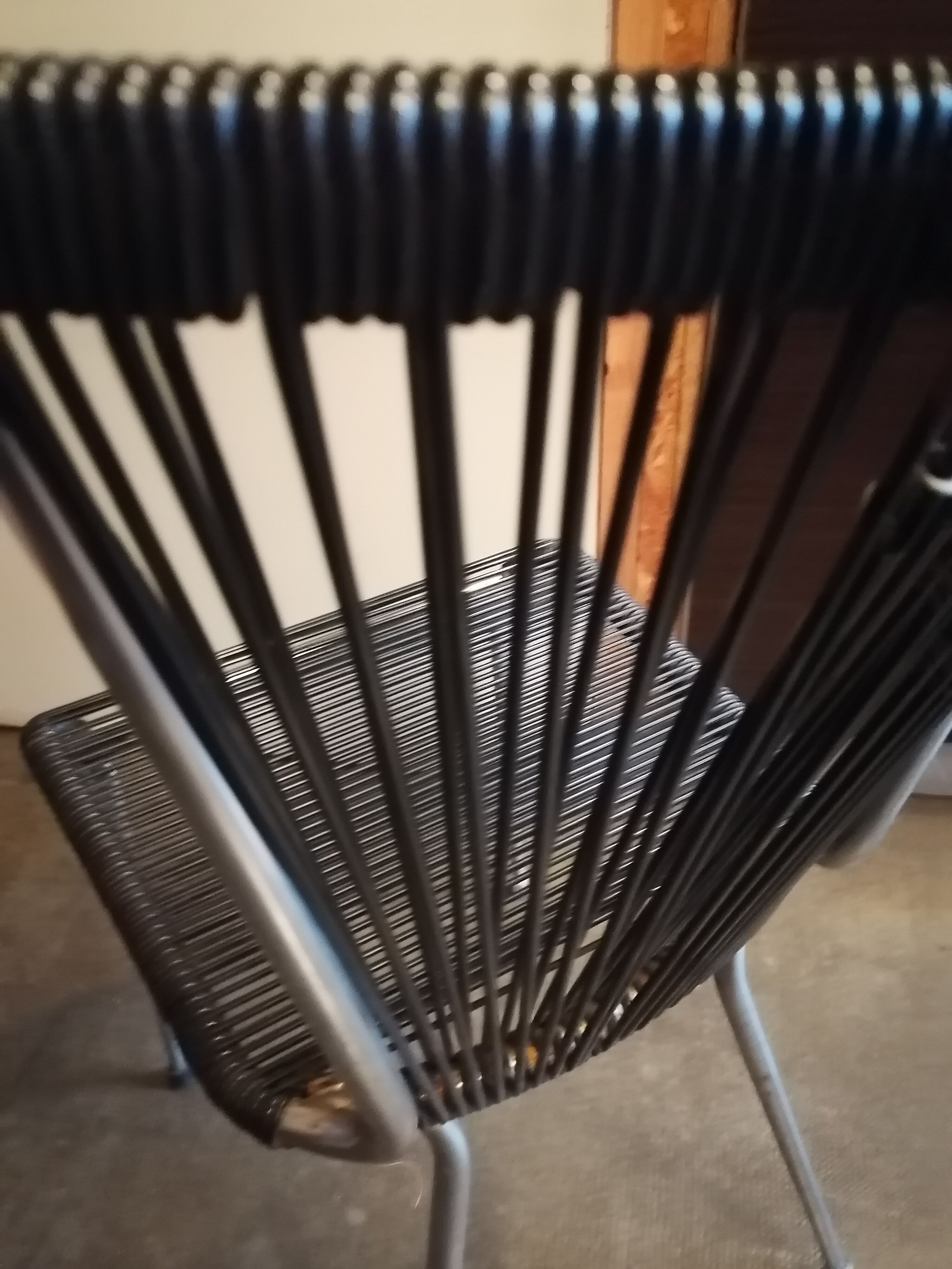 Chair scoubidou, 1950-60s