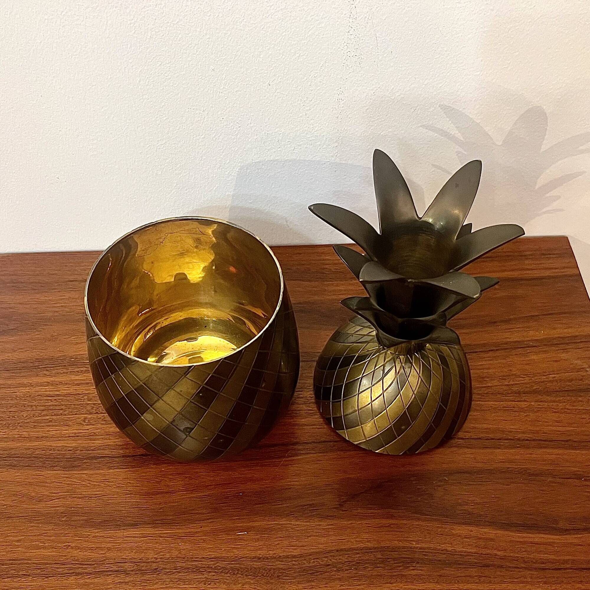 Decorative ice bucket "Pineapple" — attributed to Maison Jansen, France, here.