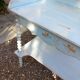 Table de toilette bois