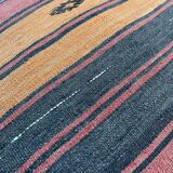 Vintage Turkish KIlim Cushion Cover, 60x60 cm