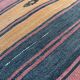 Housse de coussin turque KIlim vintage, 60x60 cm