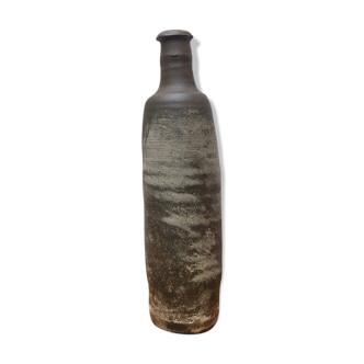 70s handmade sandstone bottle-vase