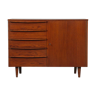Wooden chest of drawers produced by Drevozpracujici podnik, 1960