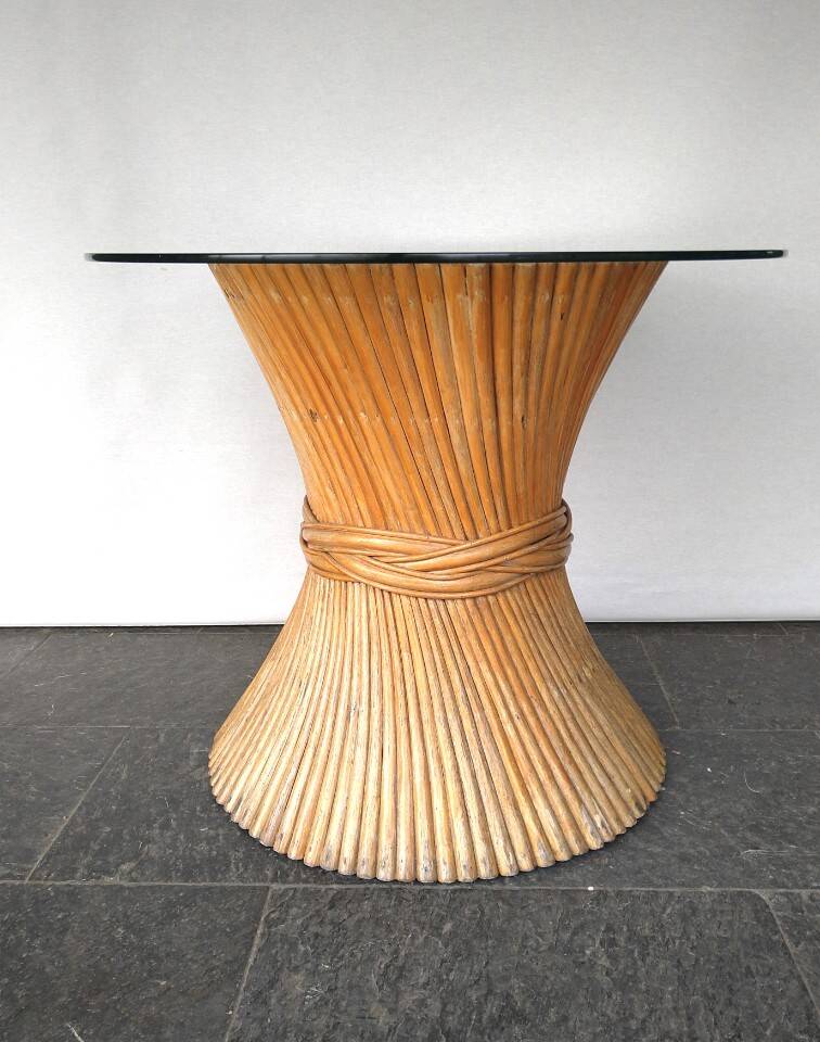 Design dining table "Wheat Sheaf" by John and Elinor McGuire