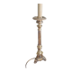 Pied lampe cierge église début XX