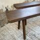 Pair of 3m solid oak farmhouse benches