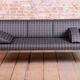 Bauhaus Sofa in Chrome and Fabric from Robert Slezak, Czech, 1930s