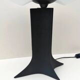 "mikos" lamp by diego chilo for sirrah in plastic and opaline, 1992