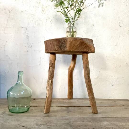 Tabouret brutaliste