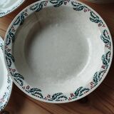 Holly tableware, ironstone, Hamage, Wolves Mill.