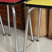 Set of 2 vintage Formica stools