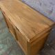 Buffet parisien vintage orme massif grand modèle