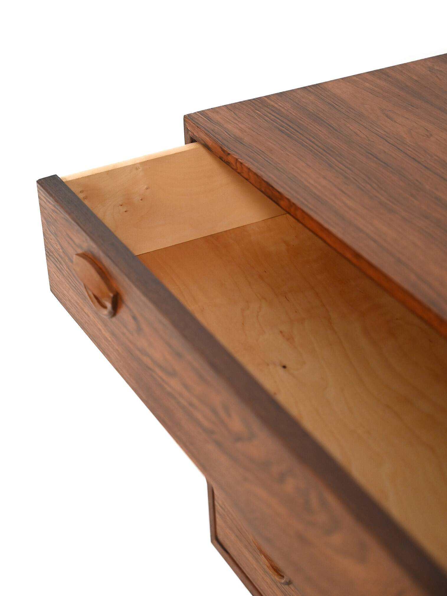 1960s Scandinavian chest of drawers by Kai Kristiansen for FM Møbler