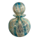 Decorative blown glass bottle Mdina Glass