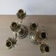 Pair of bronze candlesticks
