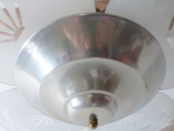 Magnifique lustre papillon art déco Années 20/ 30 vintage 20s 30s French art deco chandelier