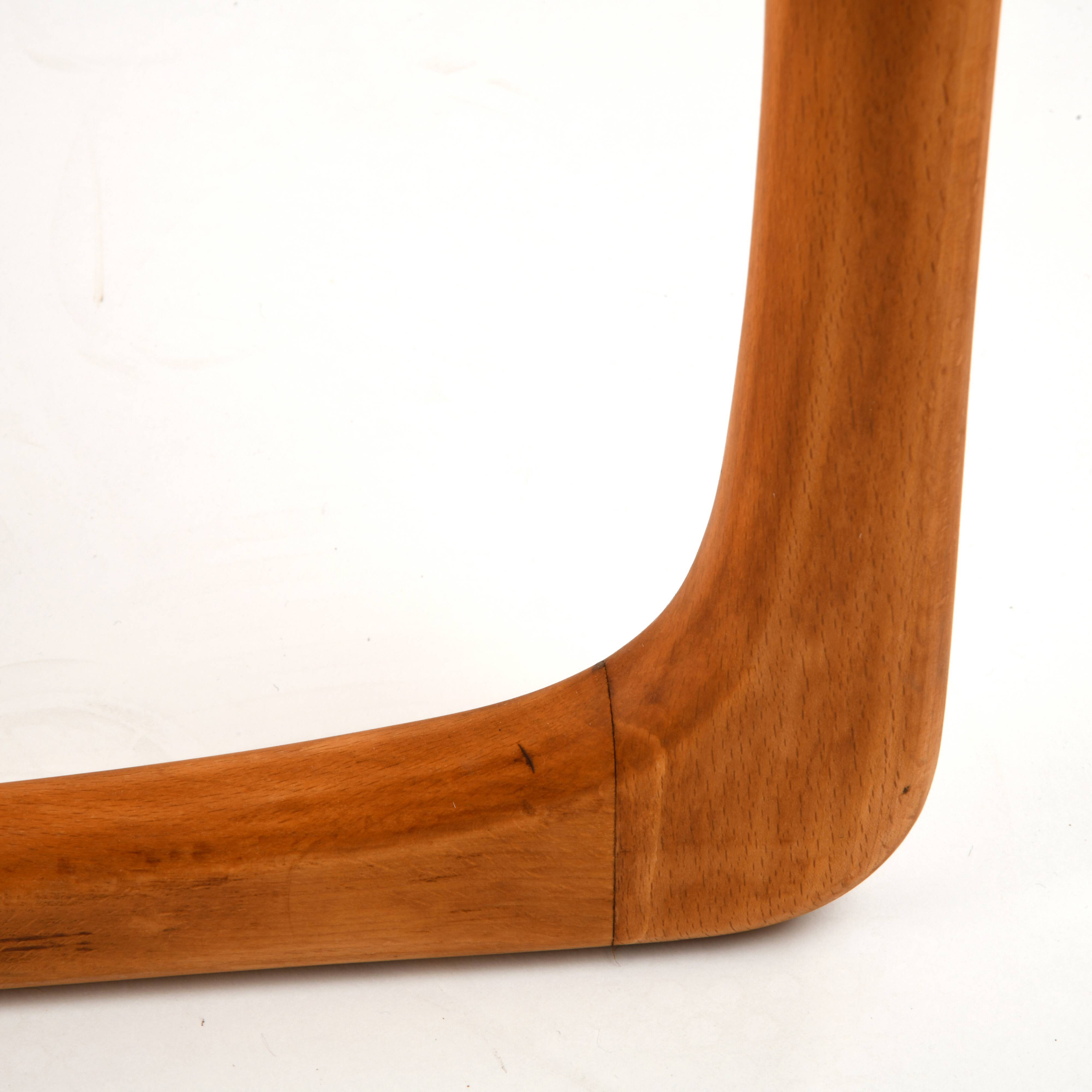 4 Baumann sled chairs