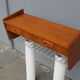 Scandinavian teak wall shelf