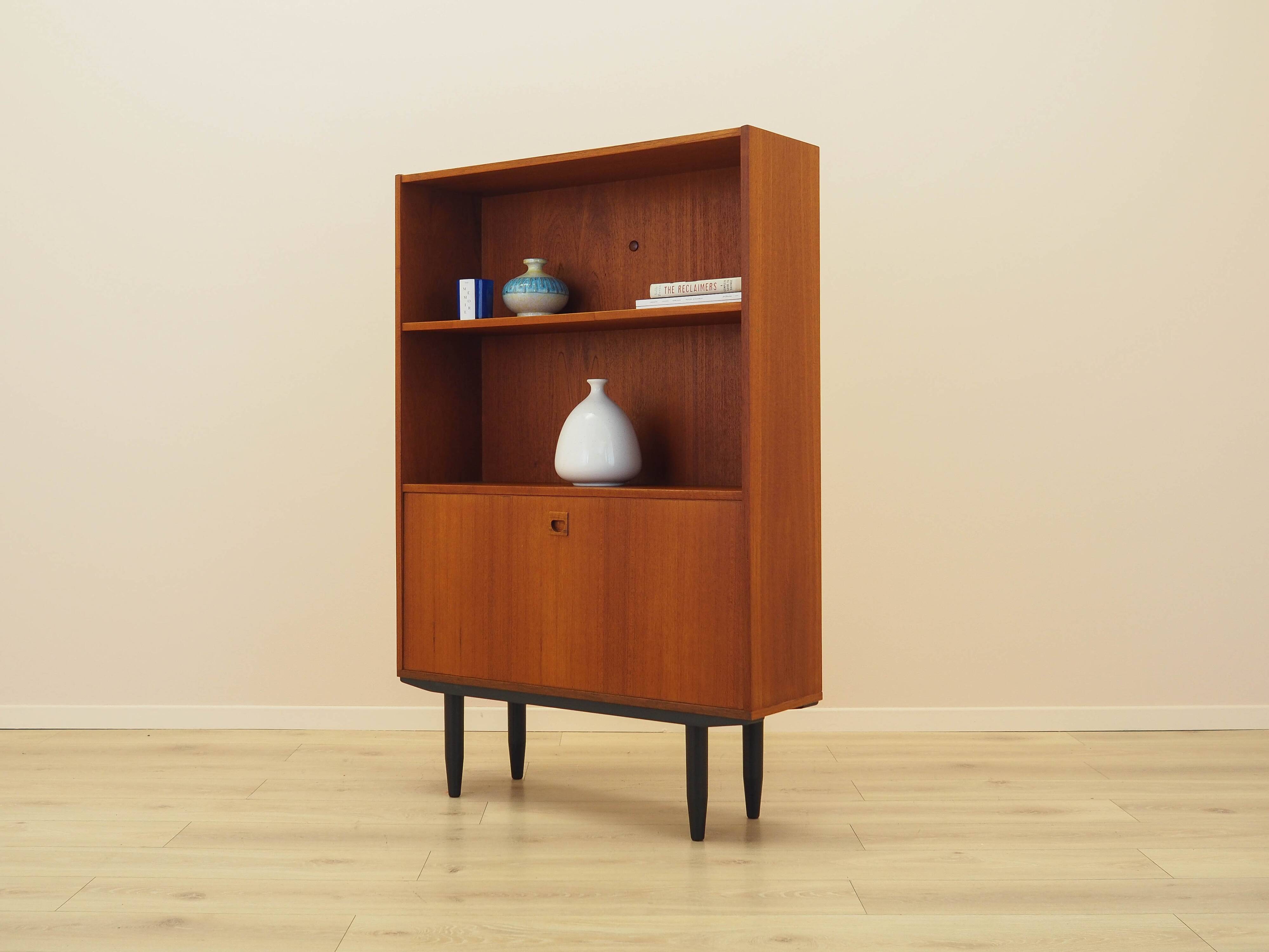 Teak bookcase, Danish design, 1970s, made in Denmark