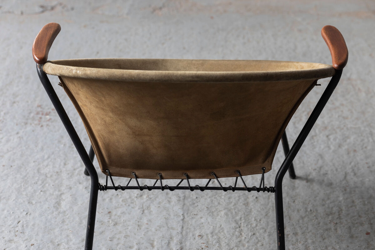 Balloon armchairs by Hans Olsen for Lea design 1960