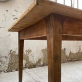 Oak farmhouse table 2m