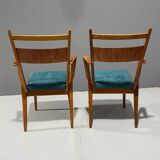 Paire de fauteuils par Jitona, années 1970