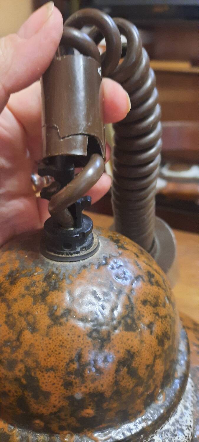 Vintage ceramic pendant light
