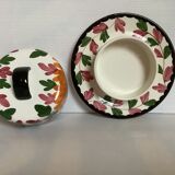 Bell butter tray majolika schramberg