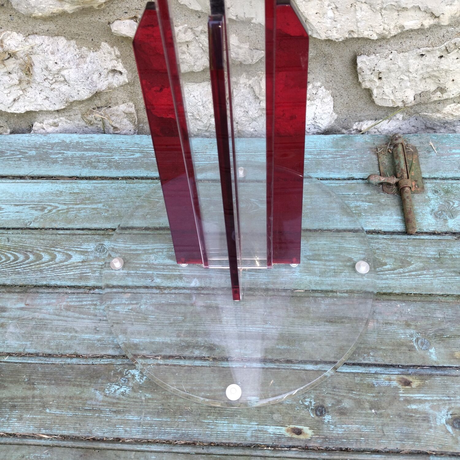 Plexiglas design coat rack