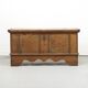 Antique Folk Art Painted bridal chest 1737