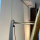 Jean Jacques Argueyrolles, large pair of sconces in gilded patinated iron