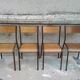 4 Mullca vintage school chairs
