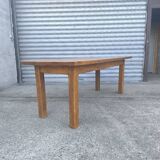 Solid beech farmhouse table 1950