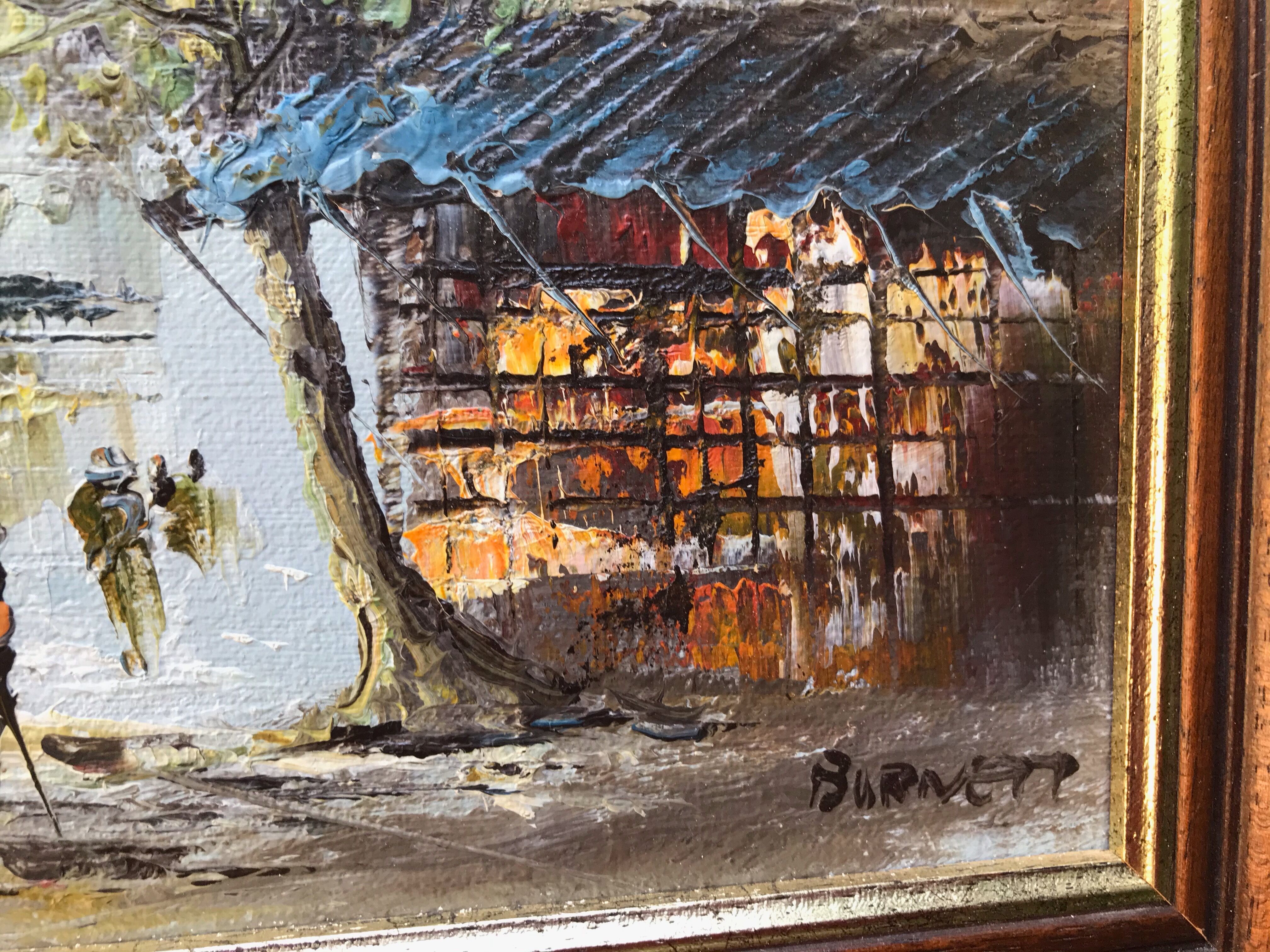 Parisian animated scene by Burnett