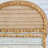 Braided rattan headof