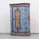 Wedding wardrobe painted in rustic farmhouse folk art